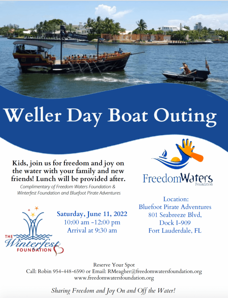 weller day boat outing